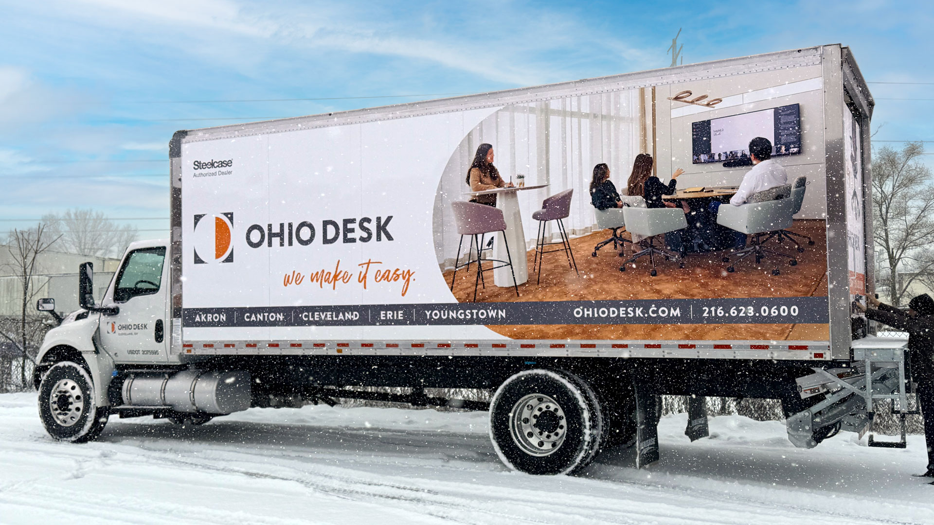 Ohio Desk Truck and New Logo